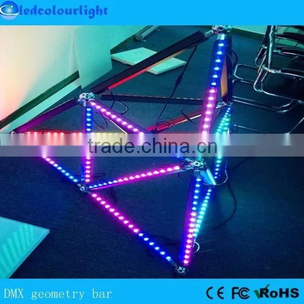 milk cover DMX 3D pixel tube nightclub bar DJ led vertical tube light