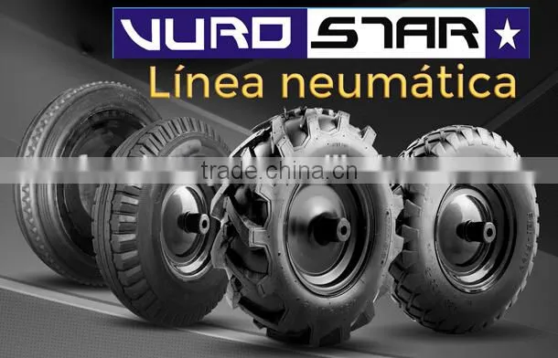 popular pneumatic rubber wheel of USA 350-4 2PR