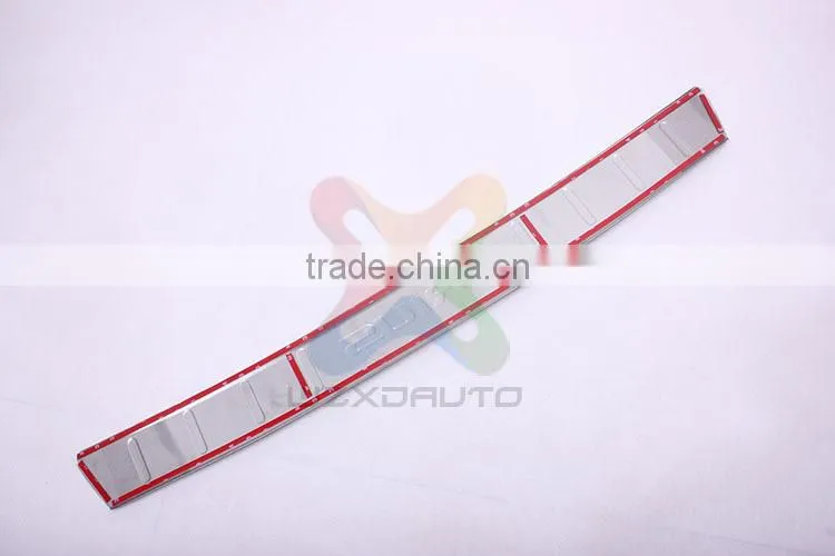 PRIUS CHROME REAR BUMPER FOOT PLATE CAR ACCESSORIES