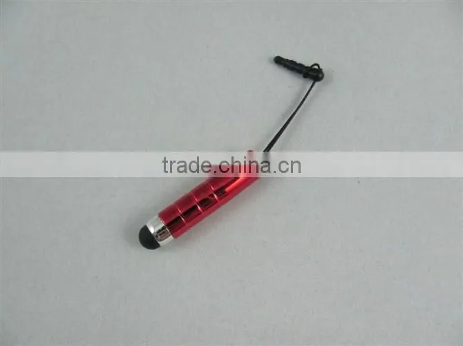 High Quality mini short Universal mini stylus pen for iphone,ipad, plastic touch pen