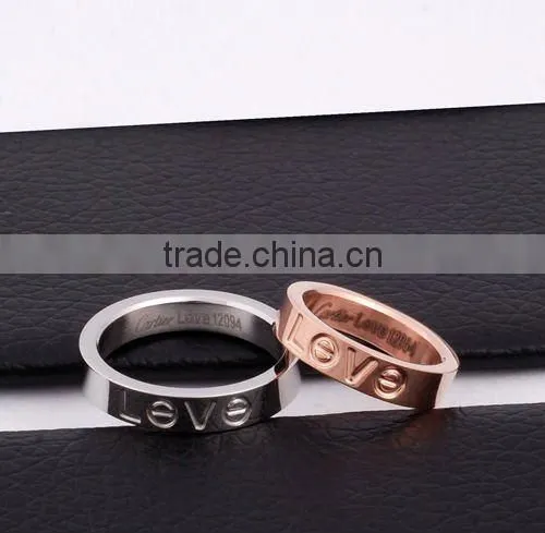 hot sale latest gold ring designs diamond gay men wedding ring in Stainless Steel
