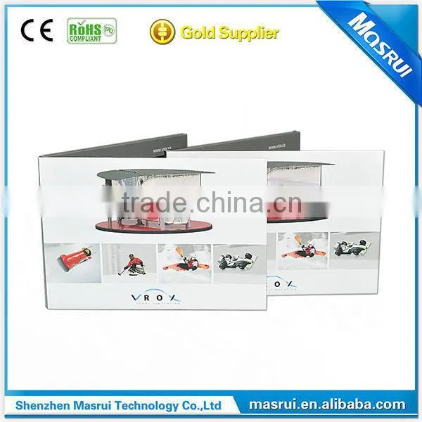 4.3 Inch LCD Screen Video Diy Card /Digital Business/Video Artificial Flower