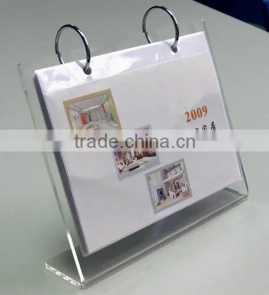 wholesale hot sale acrylic calendar 2016