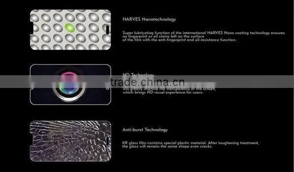 Best manufacturer price anti broken anti-smudge tempered glass screen protector for huawei G7