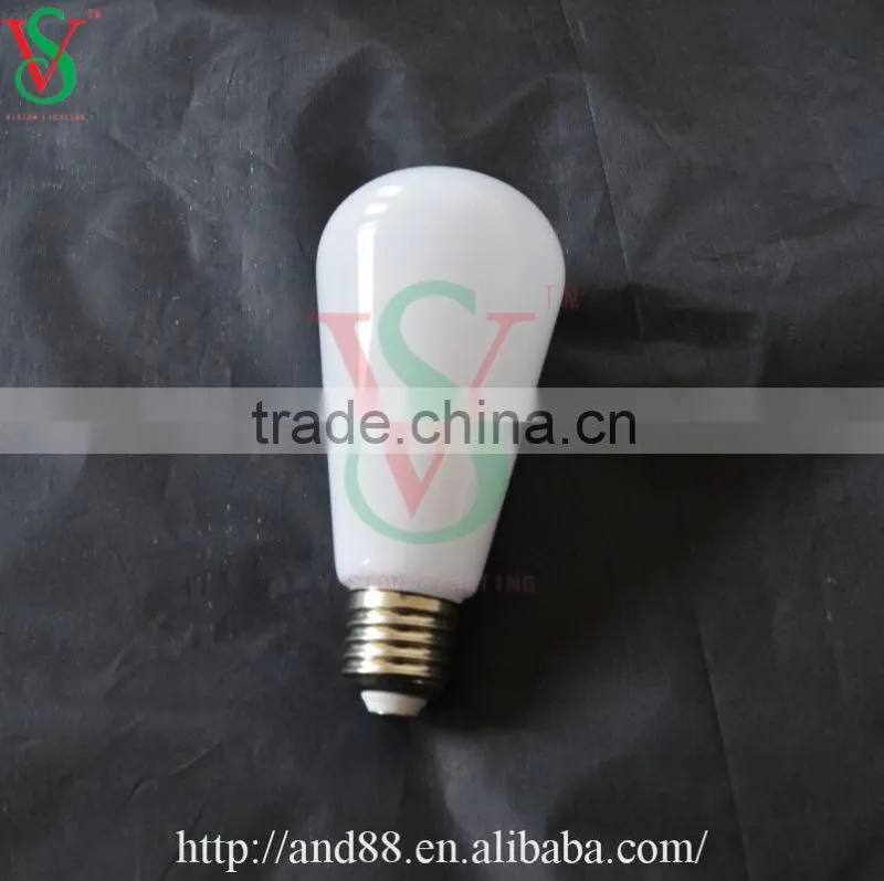 6W ST64 e27 220v vintage edison led lighting bulb