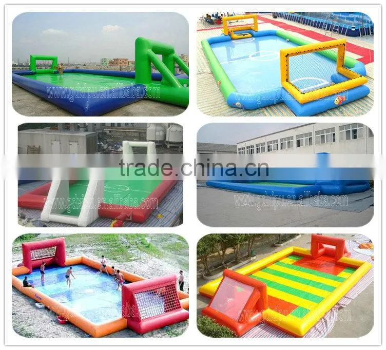 2016 Inflatable Field Water Park Games Water Toys Volleyball Court