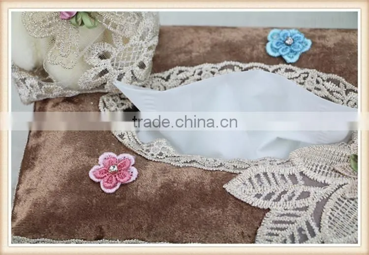 Bear decoration royal tissue box