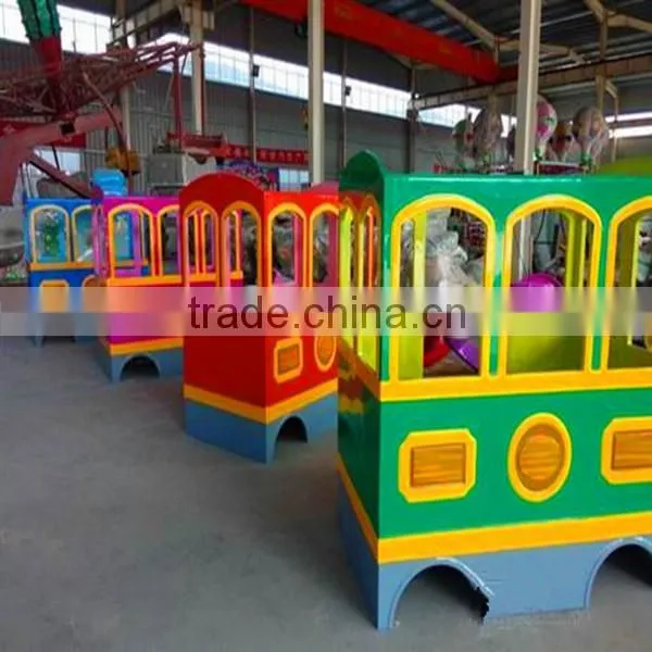 Amusement Equipment Kiddie Ride Theme Park trackless sightseeing train ride fairground ride for sale