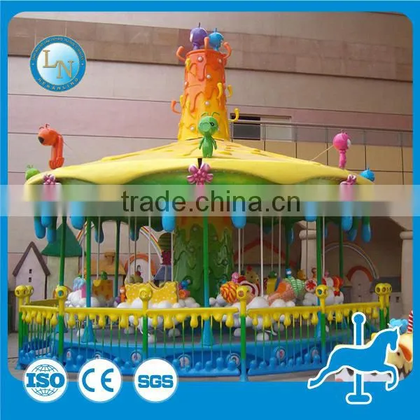 New products!!! playground games amusement park merry go round kids carousel ride honey tree