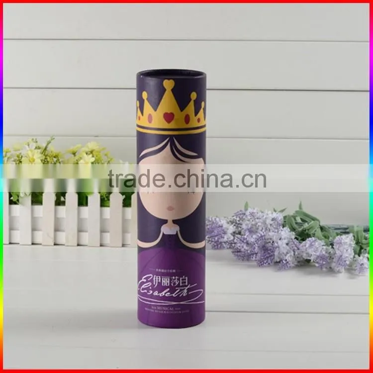 personal care paper tube e liquid 30ml essential oil bottle packing cardboard tube with hot stamping