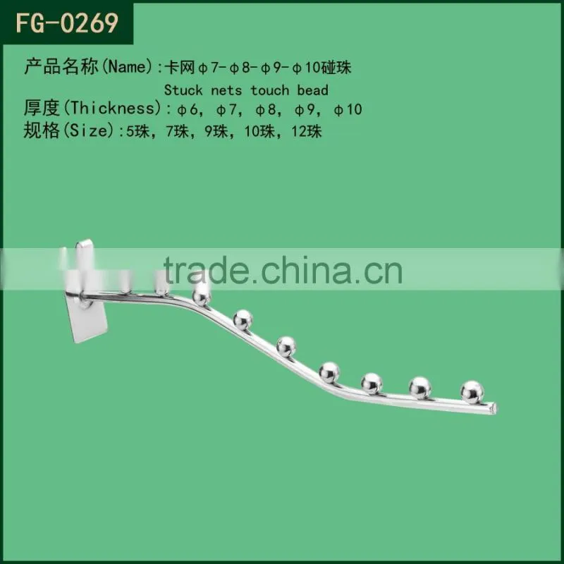 Wholesales metal wire hanging hook for gridwall panel