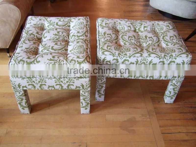 modern customized ottoman fabric from shunde OT4060