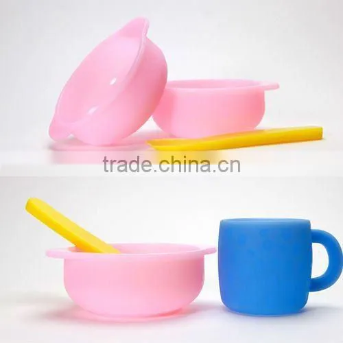 2015 silicone collapsible bowl for camping /dinner with reasonable price