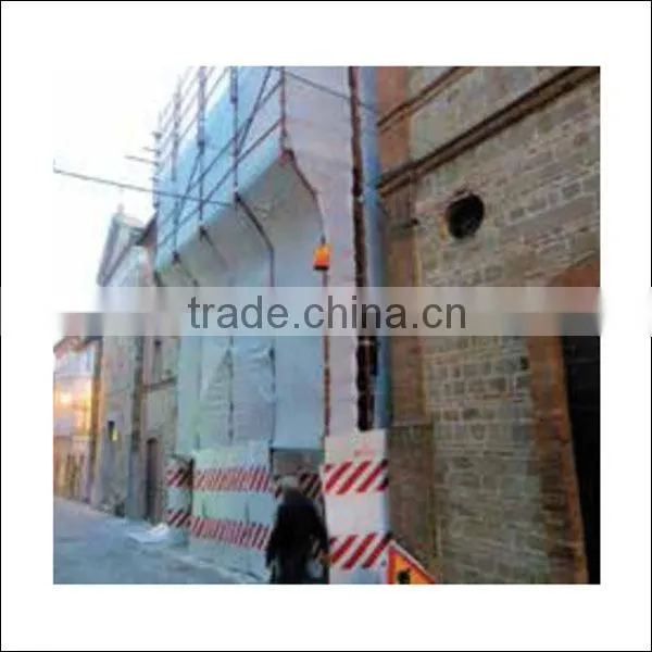 HDPE White dustproof safety netting