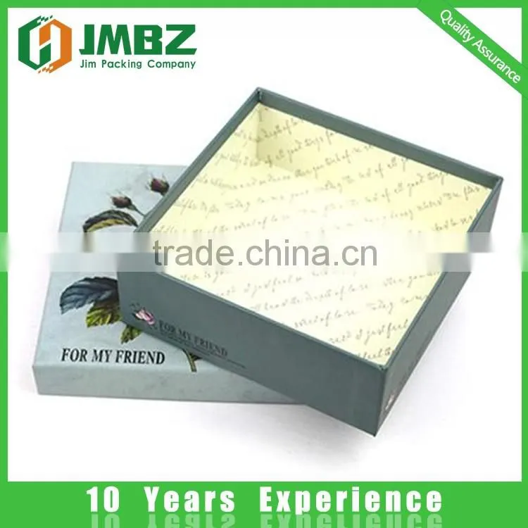 Paperboard Paper Type and Bio-degradable Feature display paper box