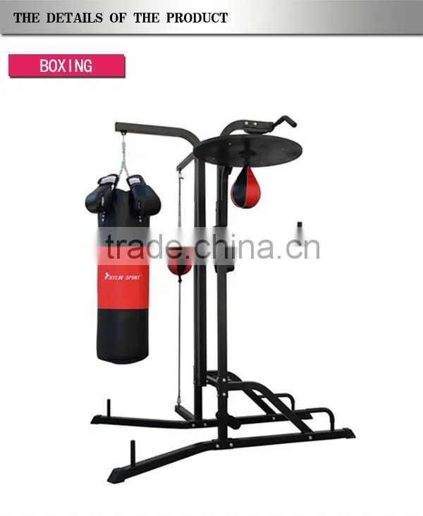 Boxing Stand and Gym Station with Punching Bag