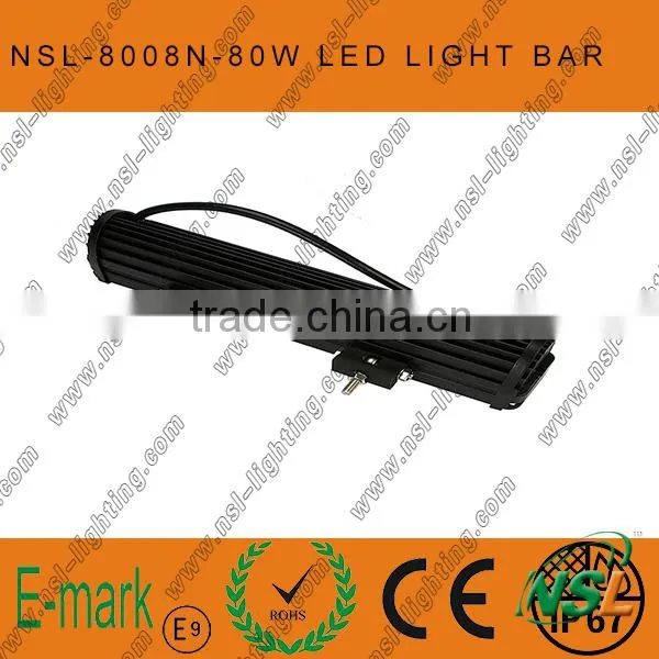 15inch 80watt C REE LED fog light/LED light bar for ATV SUV track