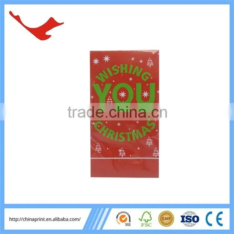 005 christmas paper napkin bands roll