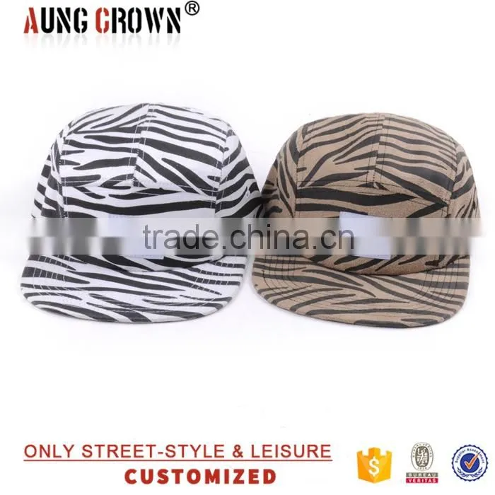 hot sale cheap flat brim 5 panel hats