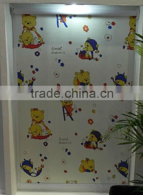 Pictured Roller Blinds For Children Room