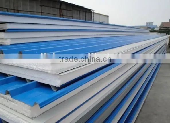 DIXIN sandwich panel production line/roof wall panel sheet making machine