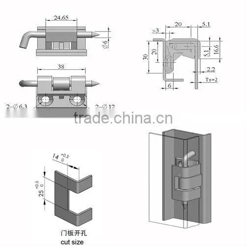 Cabinet hinge