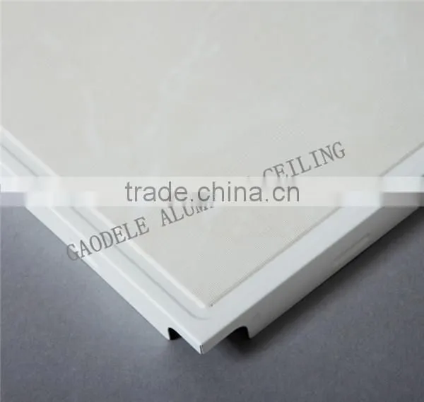 Stone Pattern Aluminum Ceiling Tiles for Bathroom 300*300mm