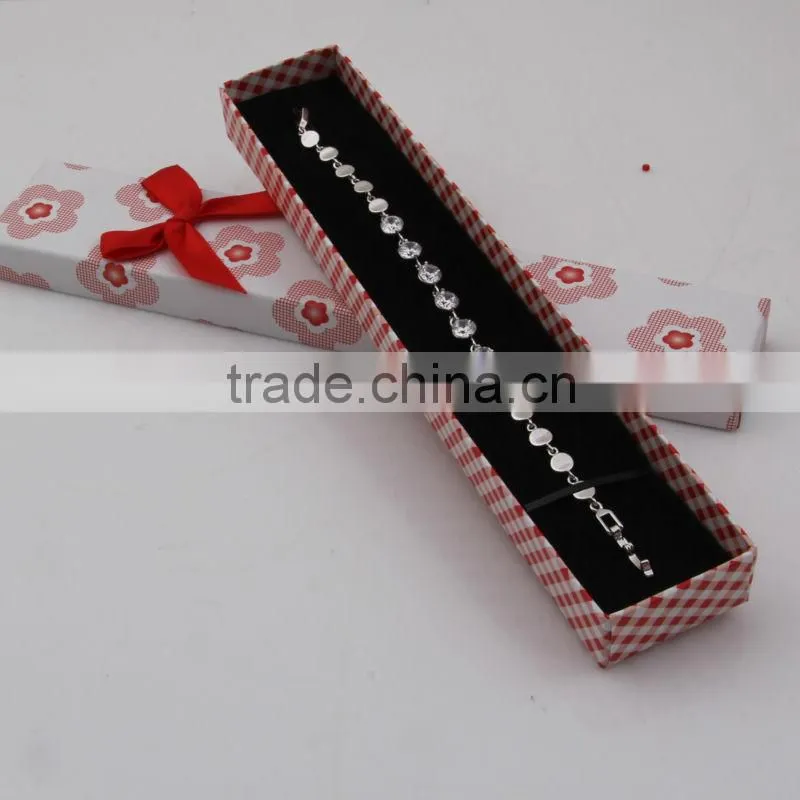 8.2" High Quality Paper Jewelry gift packaging bracelet box