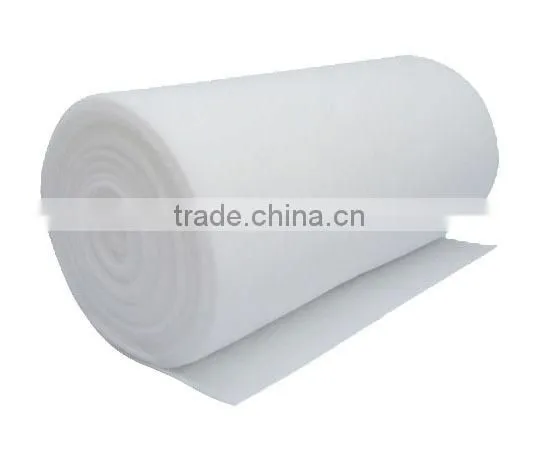 Nonwoven hard wadding and glue free wadding production line