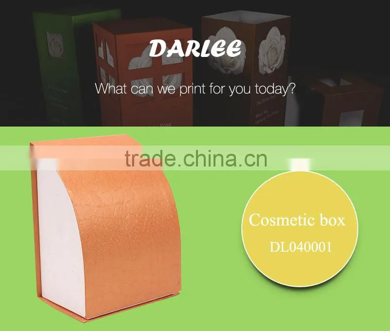 Newest design custom printed paper perfume box packaging with magnet closure