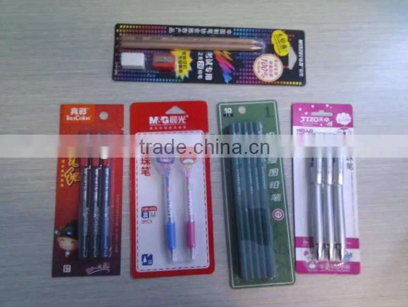 Blister and paper card hot seal automatic toothpick packing machine