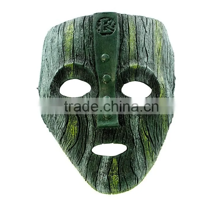 Wholesale men's half face flat head Funny hard plastic sexy mask