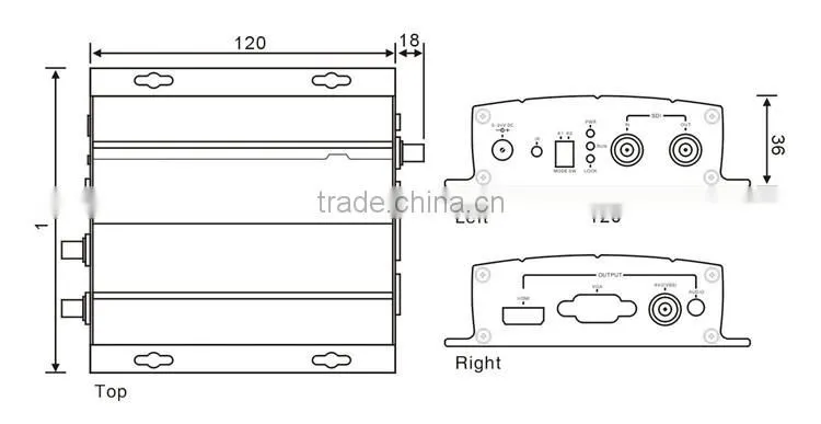 Manufacturer Supply High Quality vga av converter