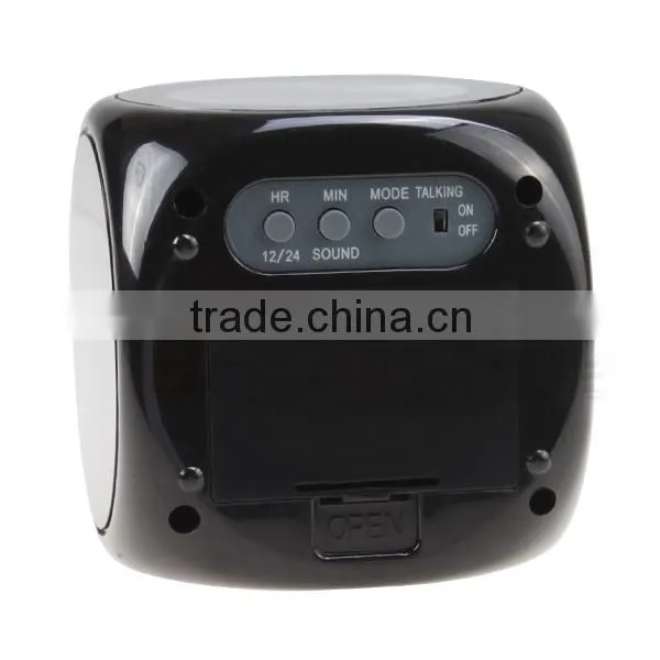 LCD Talking Projection Alarm Clock
