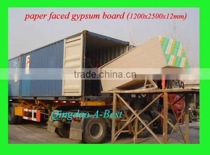 standard gypsum plaster board for drywall