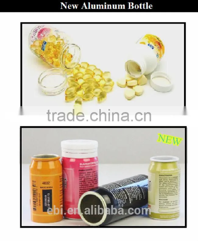 Auminum protein supplements bottle