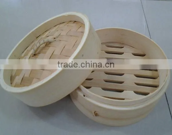 factory direct sale natural cooking utensils bamboo steamer