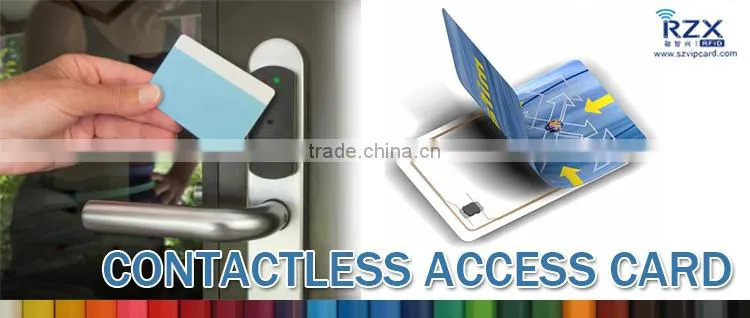 ISO14443A HF 13.56MHZ chip Smart rfid card for high security