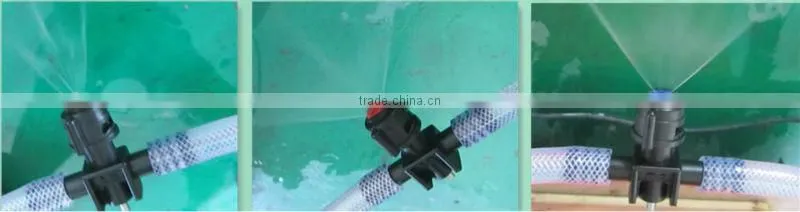 Irrigation system micro sprayers