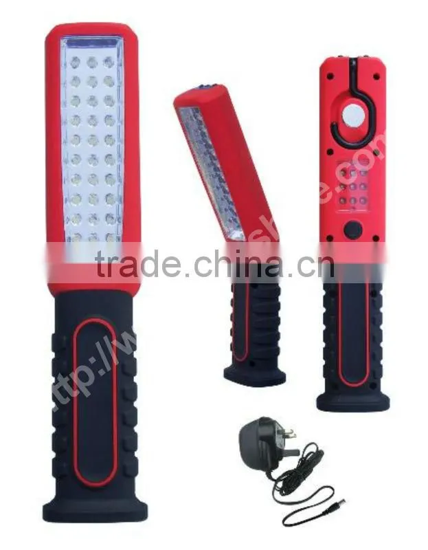 rechargeable rotatable led swivel light with 2w