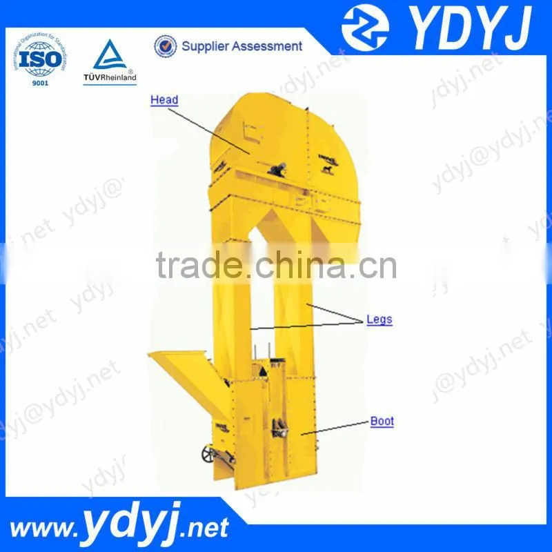 Superior quality Grain z shape bucket elevator for export