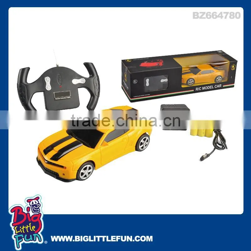 1:24 scale 4 channel radio control car,radio control toy car