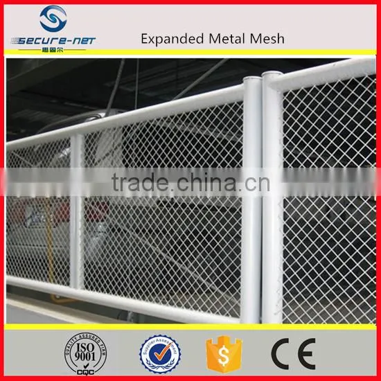 High speed low noise expanded metal mesh machine