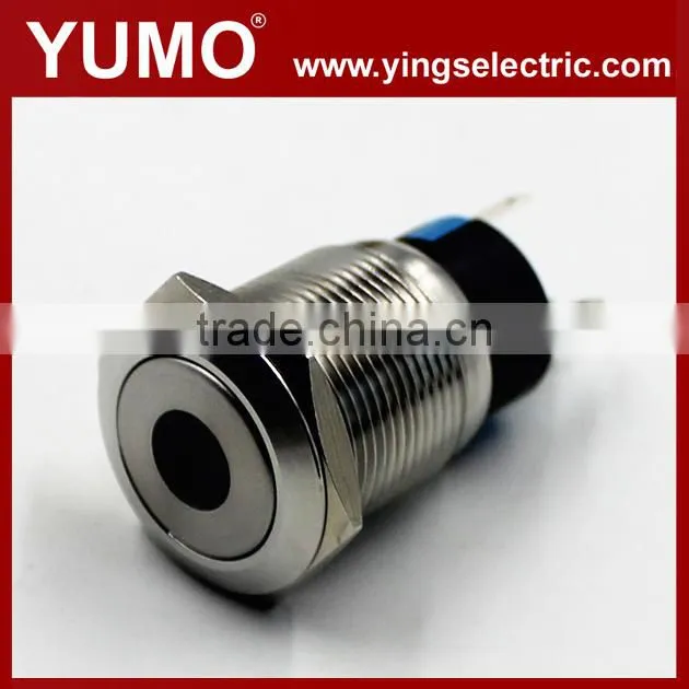 LA19-AJS 19mm 250VA C Led medical treatment elevator equipment pushbutton micro switch waterproof Metal push button