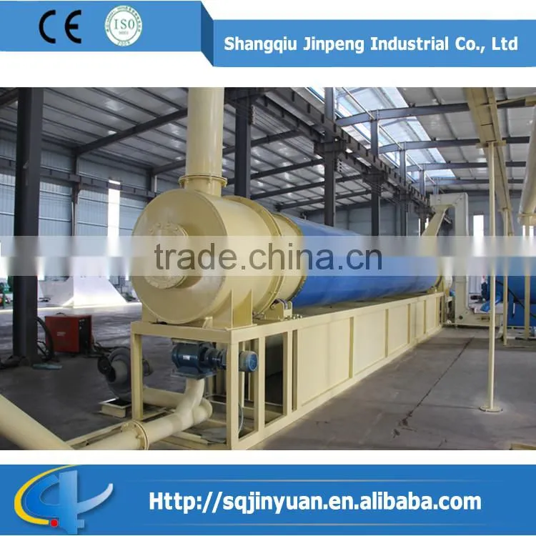 Latest Design Fully Automatic Waste Tyre Pyrolysis Carbon Black Granule Machine