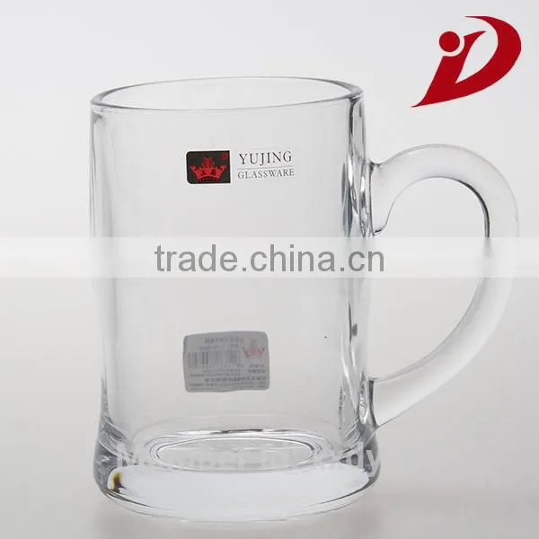 Solid glass and Reliable brand glass cup mug