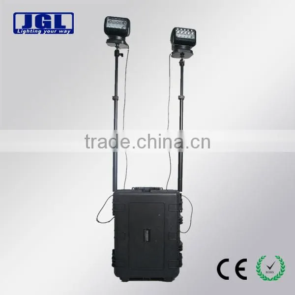 2*50W High power extensible mobile rechargeableled work light china supplier