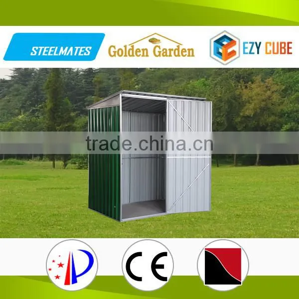 factory outlet beautiful excellent quality steel garden shed with zinc coated