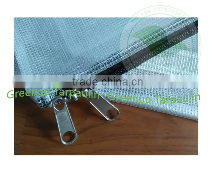Multipurpose Transparent PVC Fabric Zipper File Document Bag