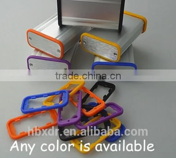 golden anodizing extruded aluminum enclosure for electronic product profiles aluminium for case